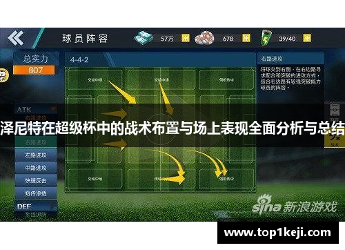 泽尼特在超级杯中的战术布置与场上表现全面分析与总结 泽尼特在超级杯中的战术布置与场上表现全面分析与总结
